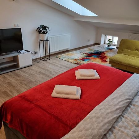 Podkrovni Studio Na Velkem Namesti S Wi-Fi Zdarma Hradec Kralove Luaran gambar